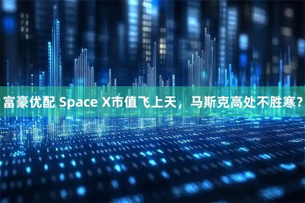 富豪优配 Space X市值飞上天，马斯克高处不胜寒？